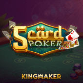 5 Card Poker super king card icon